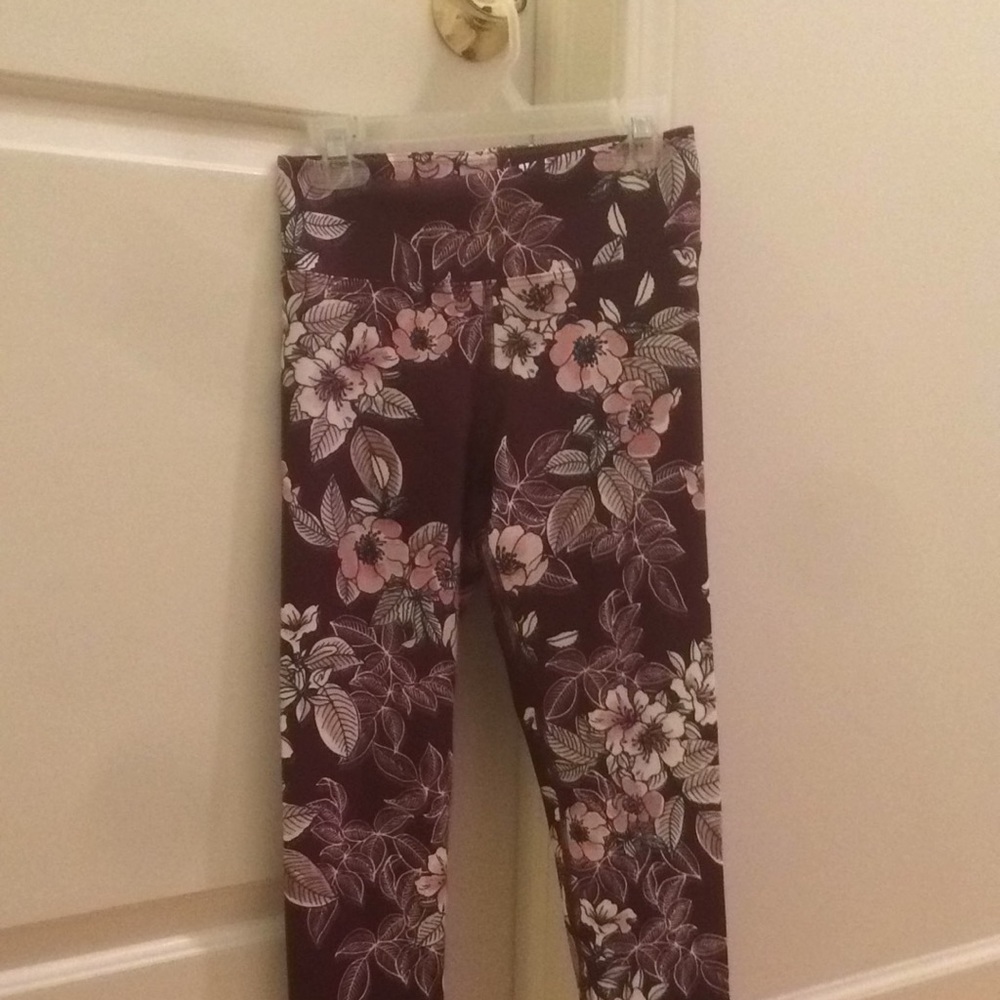 Dharma Bums floral leggings medium